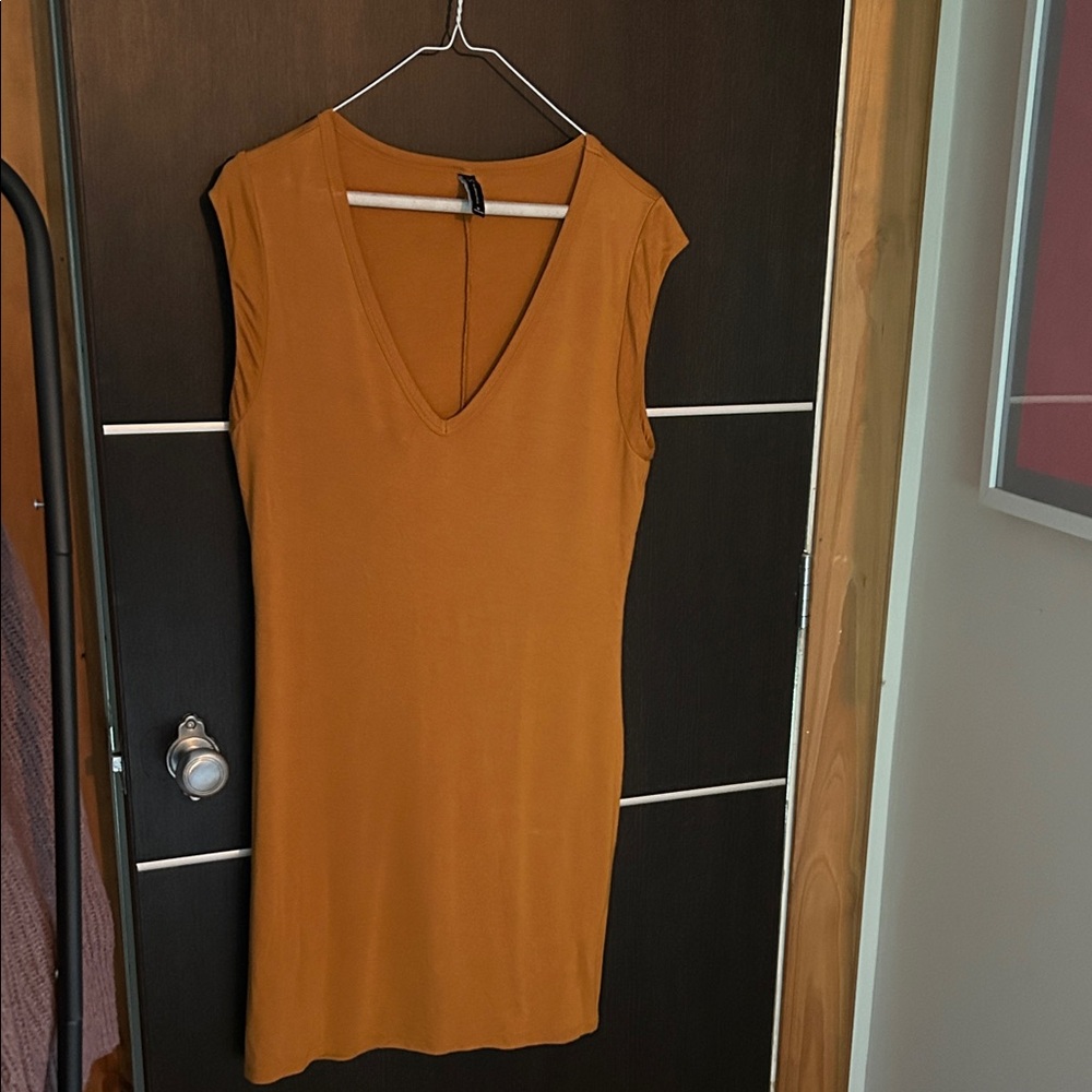 Gentle Fawn Mustard Dress